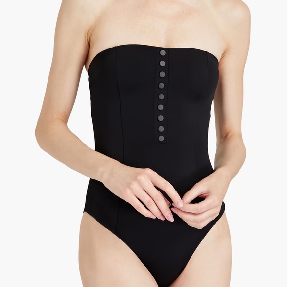 Onia One Piece Adrienne Swimsuit Black - Picture 1 of 4